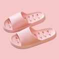 thumbnail image 3 of GERsome House Slippers for Women and Men Open Toe Quick Drying Shower Shoes Non Slip Summer Beach Sandals, Size 3.5-5, 3 of 9