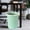 T, variant on Upgraded Striped Trash Can For Home Use Without Lid With Bag Retainer Ring Waste Bin For Kitchen Bathroom Bedroom Office Living Room 3 Gallon Plastic Garbage Bin T