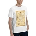 thumbnail image 2 of Bingfone World Map Men'S Loose Fit Short-Sleeve Pocket T-Shirt, 2 of 7