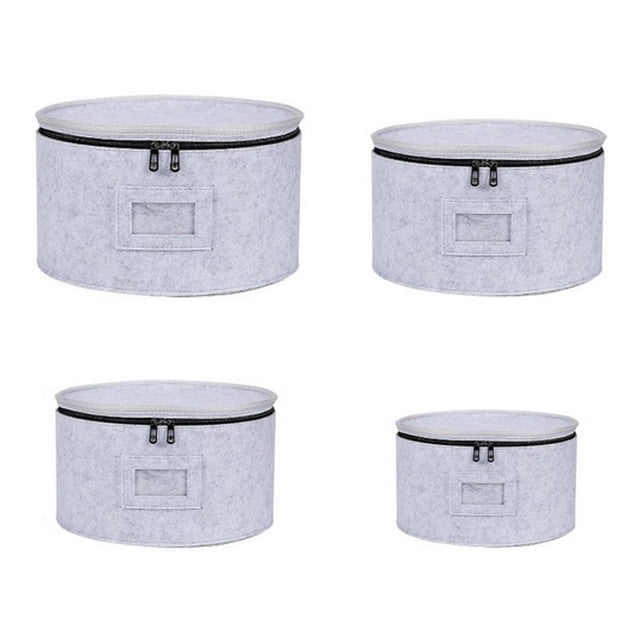 Cateissary Bandeja de porcelana plegable, antigolpes, para acampar al aire libre, con tapa, para guardar comida Almacenamiento y organización del hogar