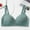 26-Green, variant on YWDJ Bras for Women Push up Bras Wirefree Sleep Bras Adjustable Straps Half Cup Wrap Comfy Bras Padded Comfort Bras Solid Lounge Bras White L