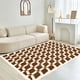 thumbnail image 5 of Simple Living Room Sofa Rugs Light Luxury Bedroom Thickened Plush Carpet Home Room Decoration Rug Children's Room Lounge Carpets My Lux Decor Round, 5 of 10