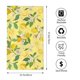 thumbnail image 2 of Balery Lemon Toalla de Microfibra Premium con Estampado – 27.5x16 pulgadas, Alta Absorción, Suave y Aterciopelada, Secado Rápido, 2 of 6