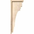 thumbnail image 3 of 7 1/2"W x 10"D x 26"H Pescadero Smooth Corbel w/Backplate, Douglas Fir, 3 of 9