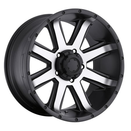 17" Black With Diamond Cut Face Crusher 195 Wheel by Ultra Wheel 195-7853U Fits 2003 Ford F-150