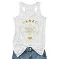 thumbnail image 1 of HNMKIU Basic Tank Tops For Women Loose Printed Top I Shaped Vest, 1 of 3