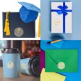 thumbnail image 4 of Transparent Stamping Graduation Gift Stickers Round Stickers Self Adhesive Label Stickers 500 Pcs Stickers, 4 of 5