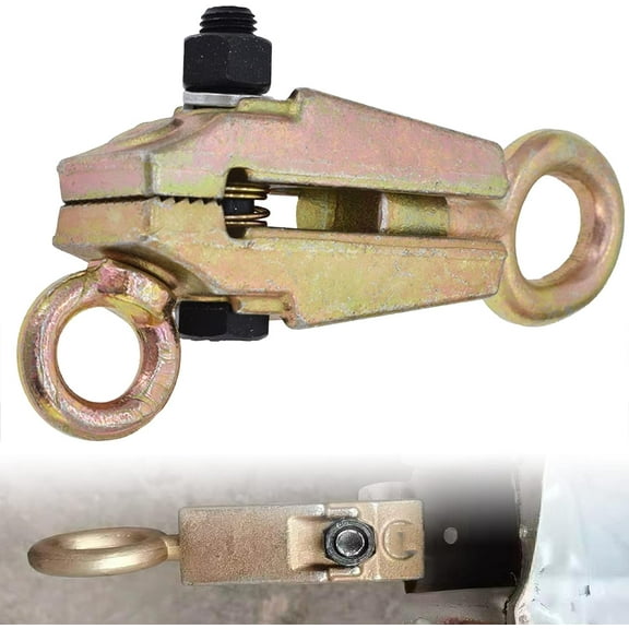 munirater Auto Body Repair Pull Clamp Self Tightening Frame Grips Self Tightening Repair Tool Kit 5 Ton 2 Way