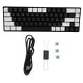 thumbnail image 2 of 68 Key Mechanical Gaming Keyboard With Ice Blue Backlight, Double Color Key Cover, Ergonomic Design, Strong Compatibility For , OS X,, 2 of 8