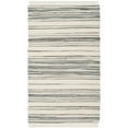 thumbnail image 2 of SAFAVIEH Rag Benton Striped Cotton Runner Rug, Ivory/Grey, 2'3" x 9', 2 of 10
