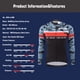 thumbnail image 5 of Camiseta de ciclismo profesional de manga larga KEMALOCE Camo para hombre, color negro, para primavera, para ciclismo de montaña, de poliéster, de manga larga, transpirable, 5 of 5