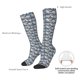 thumbnail image 4 of Fotbe Tropical Sloth Calcetas Divertidas Estampadas para Hombre y Mujer, Calcetas de Algodón hasta la Rodilla para Caminar, Correr, Enfermería y Embarazo, 4 of 6