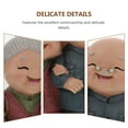 thumbnail image 2 of HOMEMAXS  Elderly Couple Figurines Ornaments Lovers Bridegroom, 2 of 8