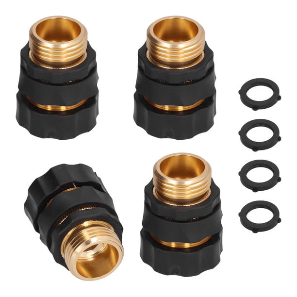 Conector rápido para manguera de jardín, 4 piezas Accesorios rápidos para mangueras de jardín Accesorios para conectores de jardín diseñados para el futuro