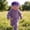 Purple, variant on Kids Big Mouth Onesie Pajamas Funny Silly Big Mouth Onesie Boys Girls Cozy Home Loungewear With Pocket(Includes Comb & Shoes)