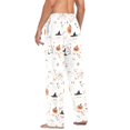 thumbnail image 3 of FORMRS Mens Pajama Pants with Pockets Sleepwear Lounge Bottoms Sizes S-2XL, Ghost Design, 3 of 7