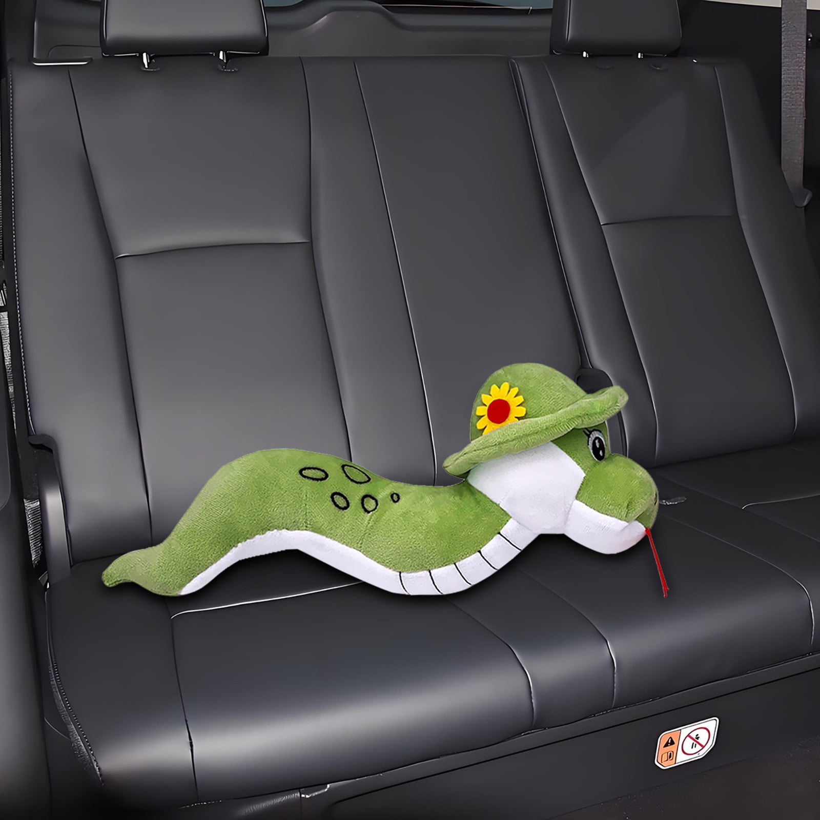 Anboor Serpent en peluche réaliste de 110 cm, jouet réaliste pour