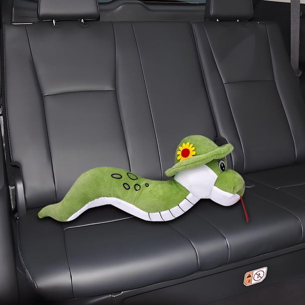 Xihbxyly Peluche de Serpiente Del Año 2025, Diseño de Estilo Anime, Material Suave y Duradero, Decoración Festiva, Regalo Ideal de Navidad, Juguete Educativo, 1 Serpiente.