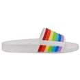 thumbnail image 2 of Sandalias Slide Juicy Couture Wynnie2 White Rainbow para mujer, 2 of 7