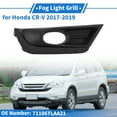 thumbnail image 2 of Parrilla de Luz de Niebla Frontal Derecho No.71106TLAA21 Cubiertas de Luz de Niebla Inferior Frontal para Honda CR-V 2017-2019 Negro ABS 1 Pc, 2 of 6