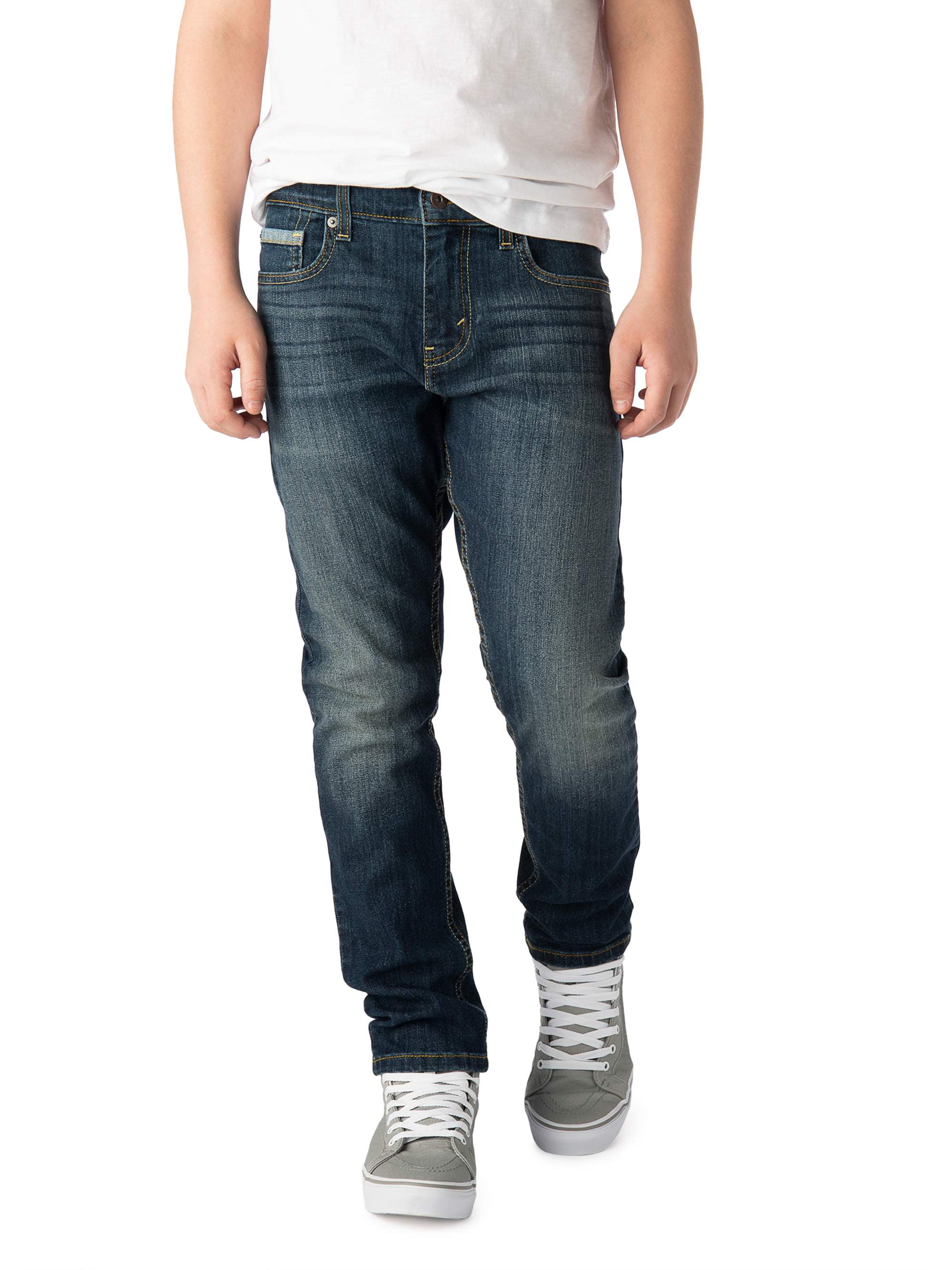 Boy's Stylized Taper Fit Jeans - Walmart.com