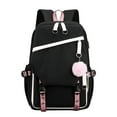 thumbnail image 2 of High-Value Computer Backpack Usb Charging Interface Middle School Student Schoolbag Large-Capacity Backpack(Black), 2 of 4