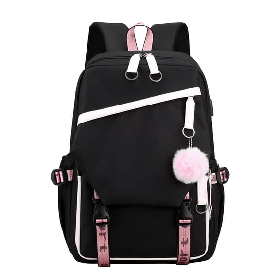 HBBKVI 17" Travel Laptop Backpack,Anti Theft Slim Durable Bookbag,Business Backpacks for Men Women,Water Resistant Carry on School Backpack Fits 14-17 Inch Laptop and Notebook