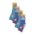 thumbnail image 2 of 12 Pairs Kids Novelty Bamboo Trainer Socks | Sock Snob | Breathable Low Cut Socks with Fun Designs, 2 of 2