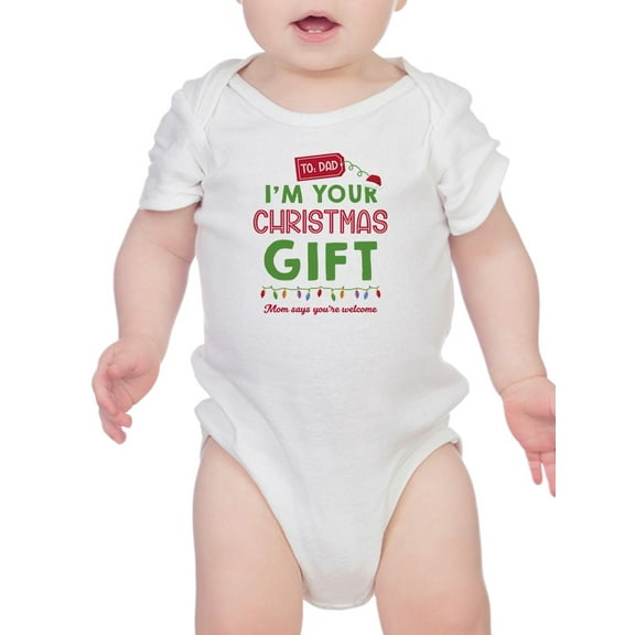 I'm Your Christmas Gift Bodysuit Infant -Smartprints Designs, Newborn