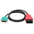thumbnail image 2 of for JPro Noregon OBDII Cable, 26 Pin Male To OBD2 Male Perfect Fit 121591 Diagnostic Adapter Cable  for Trucks, 2 of 8