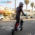 thumbnail image 5 of 5600W Off-Road Electric Scooter, 56 MPH 62 Miles Range, 60V 30AH Dual Fast Charge, Dual Oil Disc Brakes, LED Lights, Spare Tire, Adult E-Scooter, 5 of 13