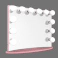 thumbnail image 2 of Impressions Vanity Hollywood Glow Plus Vanity Mirror with Lights and Detachable Base (Light Pink), 2 of 6