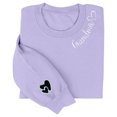 thumbnail image 2 of Jacenvly Hauts à Manches Longues pour Femmes Liquidation Haut Imprimé à la Mode Ample Décontracté à Manches Longues Chandail à Capuche à Manches Régulières Hauts pour Femmes Liquidation, 2 of 7