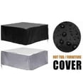 thumbnail image 1 of Waterproof Square Hot Tub Cover Outdoor Spa Covers, 1 of 2