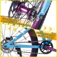 thumbnail image 3 of 20" Kids Bike for Boys and Girls Ages 6+, Akaber 120-Sound Kids Mountain Bike, Bicycle for Kids with Front Suspension, Carbon Steel Frame, Dual Disc Brakes, 3 of 8