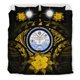 thumbnail image 3 of Juego de cama Hibiscus Amarillo Isla Marshall, 3 of 7