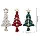 thumbnail image 5 of Gibobby UNIDS Árbol de Navidad Adornos Tejidos A Mano Decoración de Navidad Colgante Colgante de Pared Artesanías Simples(Rojo), 5 of 5