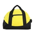 thumbnail image 2 of DALIX by DALIX 12 Inch Mini Duffel Gym Bag, Gold, 2 of 3
