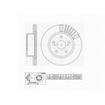thumbnail image 4 of Winstop Brake Rotor, Front WS231172, Toyota Cressida 1992-1989, 4 of 4