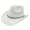 A101#White, variant on GTEYOIJN Canvas Cowboy Hat Vintage Straw Cowboy Hat for Women Men Western Cowgirl Style Wide Brim Sun Hat With Leather Style Decorative Band Brown Cowboy Hat