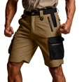 thumbnail image 3 of Migroa Men's Hiking Cargo Shorts with Zipper Pockets Lightweight Outdoor Work Camping Sport Golf Casual Travel Fishing Multipocket Brown 3Xl, 3 of 8
