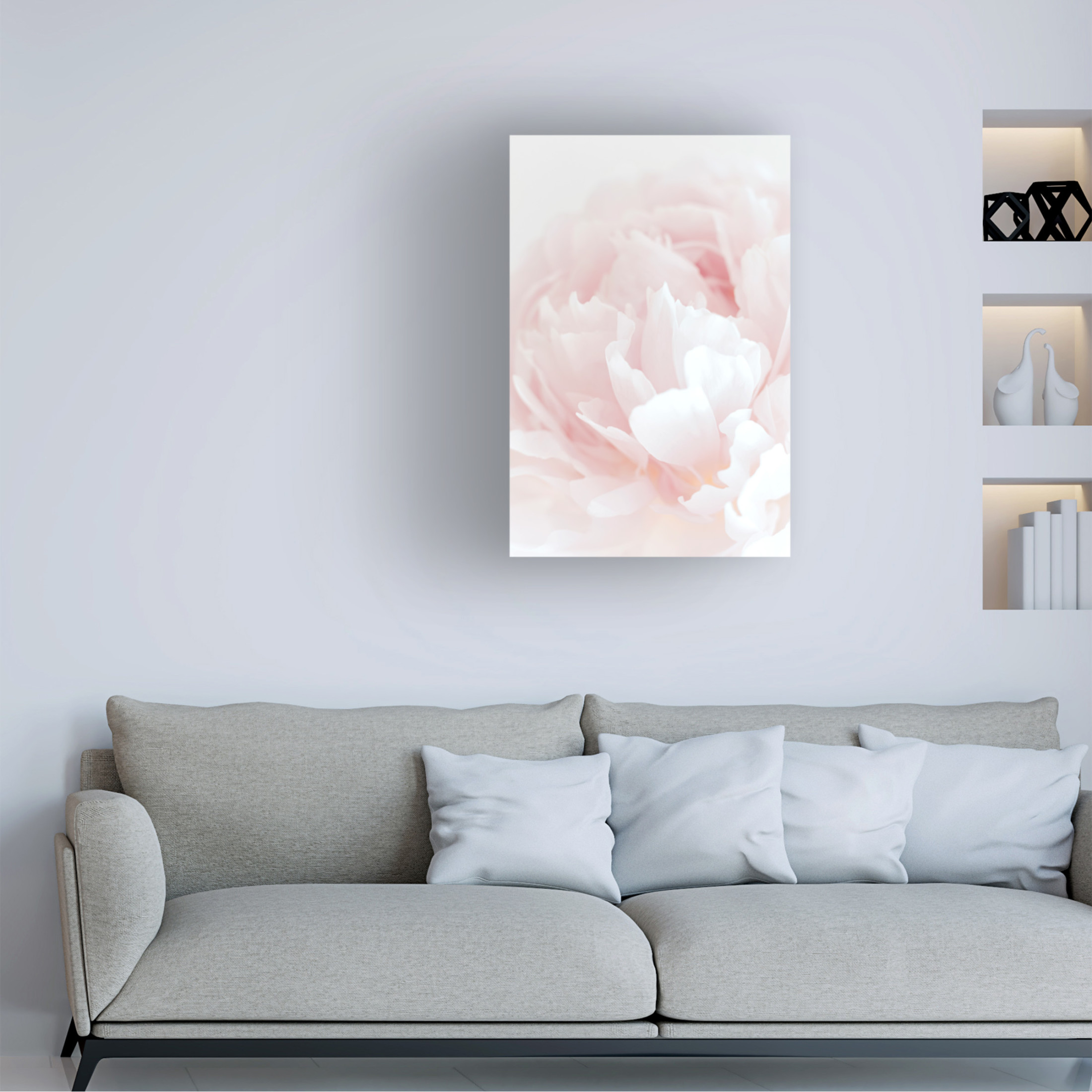 Trademark Fine Art Pictufy Studio III Peony 05 Canvas Wall Art