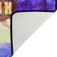 thumbnail image 5 of SKYSONIC Winter Houses Non-Slip Area Rug, Snowfall Night Floor Carpet Comfort Floor Mats Decor for Indoor Front Porch Living Room Bedroom Kitchen, 36"x24", 5 of 5