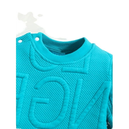 

Casual Colorblock Round Neck Long Sleeve Multicolor Baby Sets (Baby s)