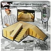 Tech Deck Paul Rodriguez Small Skatelab, Left Stairs and Kicker Obstacle