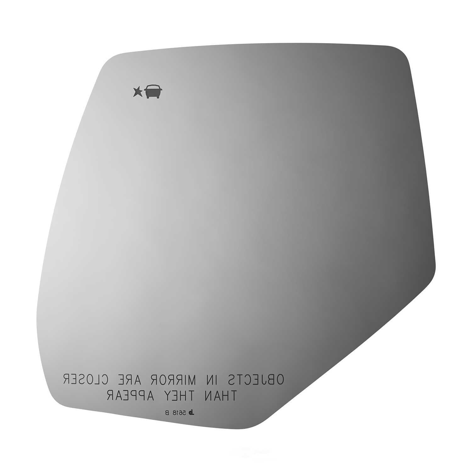 Burco Side View Mirror Replacement Glass - Clear Glass - 5618B
