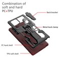 thumbnail image 4 of For Samsung Galaxy A05 Rugged Case with Screen Protector & Belt Clip,Decase Dual Layer [TPU+ PC] Hybrid Protective Case [Outdoor Sports] Full Body Shockproof Hard Back Cover,Brown, 4 of 8