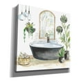 thumbnail image 2 of Epic Graffiti 'Black Bathtub II' by Silvia Vassileva, Canvas Wall Art, 37"x37", 2 of 2
