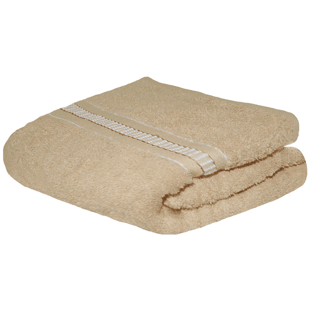 Toalla Baño Completo MELOCOTTON HOGAR 150x80cm 620gr Beige