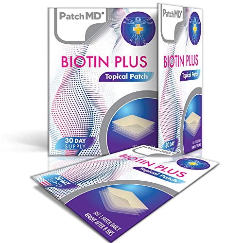 PatchMD - Biotin Plus Topical Patch, 30-Day Supply